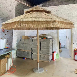 Parasol en feuilles de palmier naturelles 2,1 m pour jardin, plage et complexe hôtelier, fabriqué au Vietnam, vente en gros, export - Product Image 1