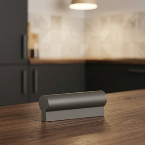 Trending Modern Brass Pull <b>Door</b> Handle Durable <b>Matte</b> <b>Black</b> Furniture Hardware for Cabinet Kitchen Wardrobe Bedroom Use - Product Image 2