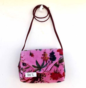 Bolso de Mano para Mujer, Estilo Bohemio, con Estampado Animal, de Terciopelo, con Correa de Hombro Única, Cierre de Cremallera, Transpirable y Ecológico, para Uso Diario - Product Image 2