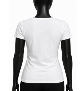 Camiseta Blanca de Manga Regular para Hombre Phi Beta Sigma, Letras Griegas Azules, Cuello Redondo, Corte Regular, Tejido Jersey 100% Algodón Ecológico - Product Image 2