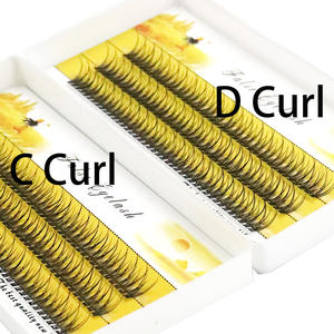 60 bouquets de cils individuels en forme de queue de poisson, doux et légers, réutilisables - Parfaits <span class=keywords><strong>pour</strong></span> le <span class=keywords><strong>maquillage</strong></span> quotidien - Product Image 4
