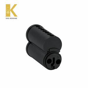 Cilindros de Cerradura con Logotipo Personalizado Disponible, Latón Negro Mate, 7 Pines, Ranura en R, SFIC, para Seguridad de Puertas - Product Image 5