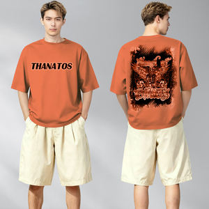 Chemise à manches courtes en coton 100% tricoté personnalisable pour hommes avec logo sur le devant, écologique et respirante, séchage rapide, prix de gros - Product Image 1