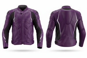 Chaqueta de Motocicleta de Cuero con Protección, Resistente al Viento y Transpirable, para Carreras, con Etiqueta Privada Aceptada - Product Image 6