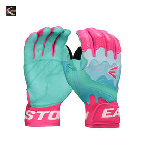 Gants de softball personnalisés pour enfants, jeunes et hommes, pour l'entraînement en extérieur, gants de frappe de baseball professionnels fabriqués sur mesure avec logo personnalisé - Product Image 1