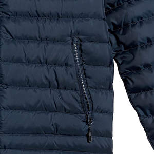 Blouson matelassé pour homme, style unique, confortable et coupe classique, idéal pour les voyages et l'hiver, fermeture éclair intégrale. - Product Image 4