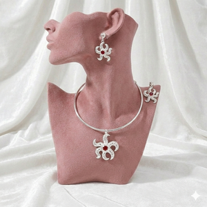 Conjunto de Joyería de Aleación Chapada en Oro de Imitación con Circonitas, Estilo Africano Inspirado en la India, para Mujer, Vintage, Aniversario, Mejor Compra 2024 - Product Image 2