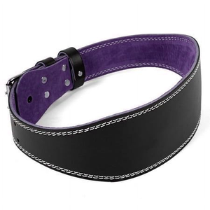 Ceinture de musculation en cuir véritable durable, vente en gros, ceinture de soutien dorsal pour la musculation et l'entraînement de force - Product Image 3