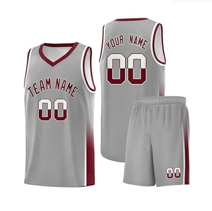 High Quality Basketball Uniform Custom Team Logo Jersey And Shorts Breathable Quick Dry Athletic Wear For Practice Matches - Product Image 5