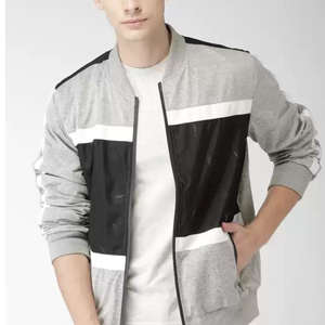 High Quality <b>Vintage</b> Winter Men's Wool Patchwork Front Eco-Friendly Customizable <b>Varsity</b> <b>Jackets</b> Wholesale - Product Image 5