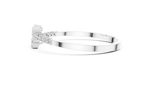 Bracelet de luxe en or massif 14 carats avec diamant de laboratoire de forme ronde, certifié IGI, idéal pour cadeau, mariage, fiançailles, personnalisation OEM/ODM disponible - Product Image 2