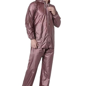 Traje Impermeable de Poliéster de Alta Densidad, Tejido Técnico Transpirable, Protección Contra la Humedad, para Trabajo Agrícola y de Campo, Chaqueta y Traje Impermeables - Product Image 1