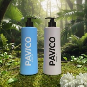Botellas de Envase para Lociones Cosméticas y Champú, Marca Pavico, Ecológicas, Personalizadas, de HDPE, Forma Cilíndrica, con Bomba Dosificadora, Tapa de PP, OEM, ODM - Product Image 5