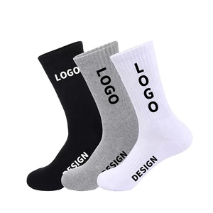 Custom Breathable <b>Socks</b> Design Customized Cotton High Quality Men Dress <b>Socks</b> Custom logo Crew <b>Socks</b> Unisex - Product Image 2