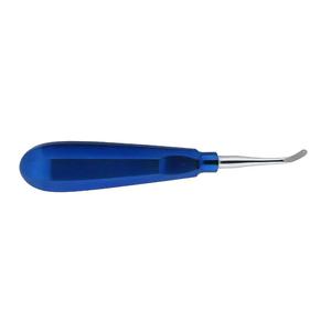 Elevador Dental de Acero Inoxidable Azul con Empuñadura Ergonómica, Instrumento Quirúrgico Manual Clase I - Product Image 5