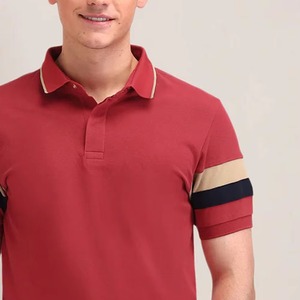 Chemises polo pour hommes, style actuel et tendance / Chemises polo pour hommes à fermeture demi-boutonnée personnalisées pour la saison estivale - Product Image 2