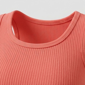 Women's Ribbed 2 Piece Yoga <b>Set</b> <b>Square</b> Neck Sports Bra High Waist Leggings Gym Activewear - Product Image 4