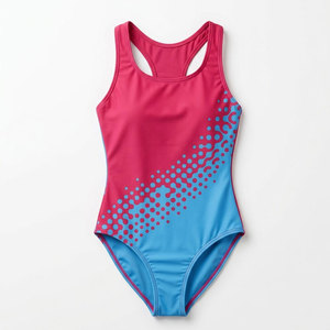 Traje de Baño Entero Cómodo para Mujer, Traje de Baño Deportivo, Impresión por Sublimación Personalizada, Tela Elástica de Secado Rápido, Venta al por Mayor para Playa y Piscina - Product Image 1