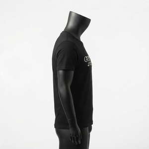 T-shirt Homme Oversize de Haute Qualité avec Design Personnalisé en Strass, T-shirts en Coton Streetwear Lourd - Product Image 3