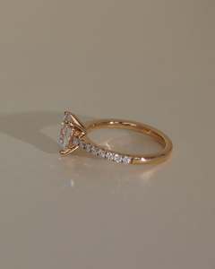 Anillos de Moda de Plata 925 al por Mayor, Anillos de Boda para Mujer con Moissanita de 1CT D VVS1, Zirconia y Diamantes, Chapados en Oro de 18K - Product Image 2