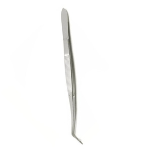 Pinzas Anguladas Microdentadas para Tejido, Pinzas Endodónticas para Aplicación de Algodón, Instrumentos Dentales de Precisión, Fabricante OEM - Product Image 2