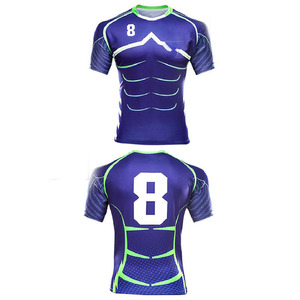 Tenue de sport d'extérieur à sublimation intégrale dernière édition pour joueurs de rugby et de football - Product Image 4