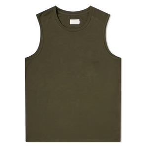 Camisetas de Gimnasio de Algodón 100% al por Mayor, Camisetas Deportivas de Alta Calidad para Hombre, Acanaladas, Absorbentes de Sudor, Transpirables, de Secado Rápido y Ecológicas - Product Image 3