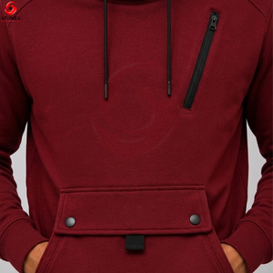 Sudadera con Capucha Esencial para Hombre, Mezcla de Algodón Premium, Ecológica, Resistente al Viento, Cómoda, Corte Regular, Ropa de Invierno - Product Image 5