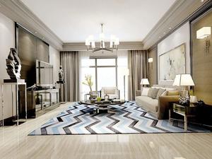 Premium Factory Made Hand-Tufted <b>Rug</b> <b>Large</b> Striped Jacquard Carpet for Modern Home & Living Room - Product Image 2