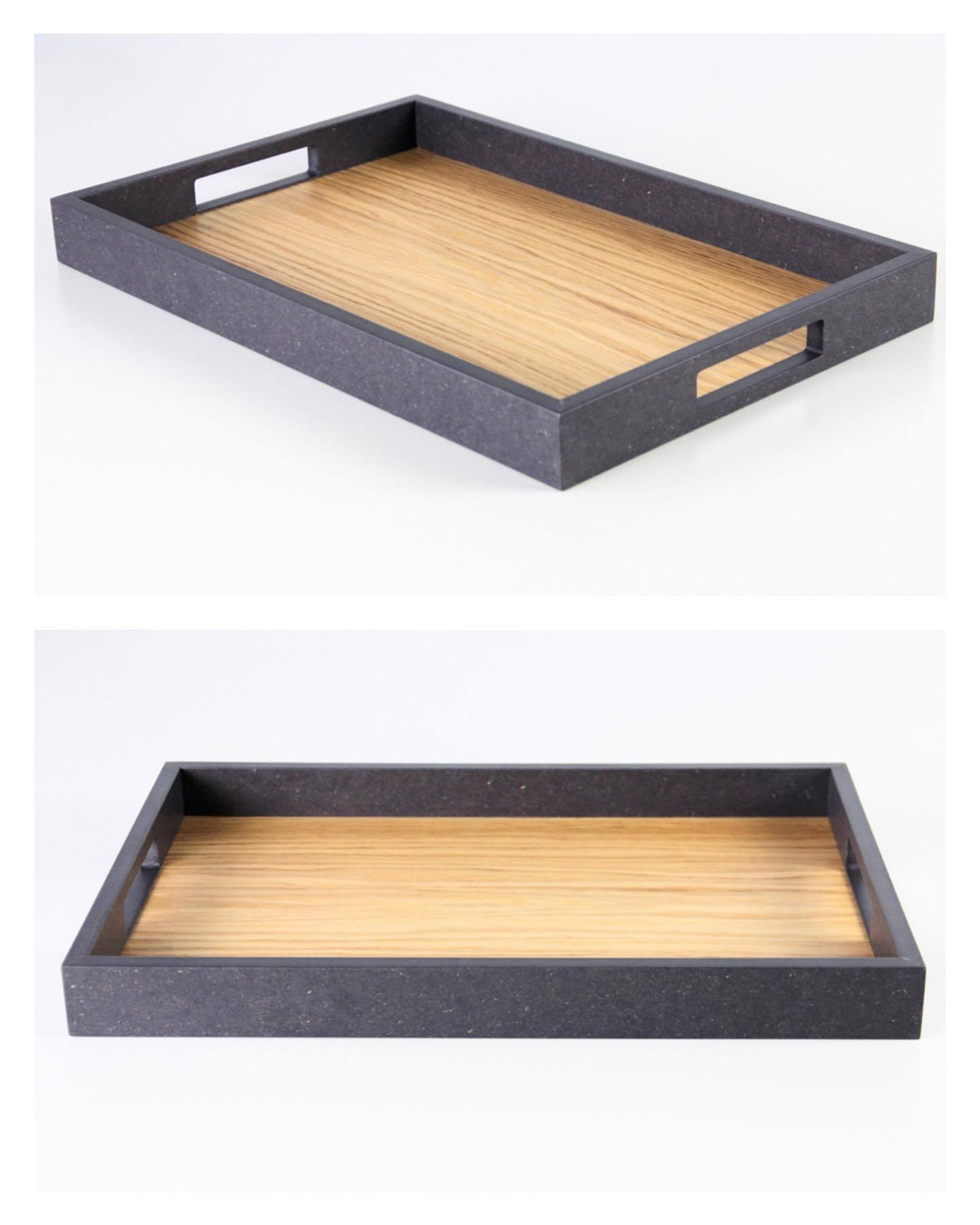 Two tone Black + Natural
