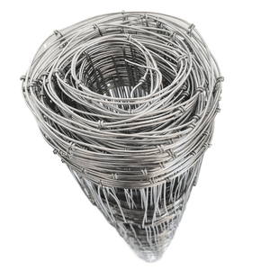 Recinzione per bestiame in filo zincato calibro 13, 3ft x 164ft, con rivestimento in zinco pesante, per campi, cervi e cinghiali, in rete metallica di ferro - Product Image 3