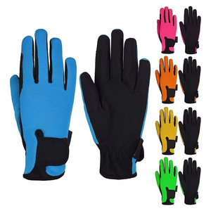 Gants d'équitation antidérapants professionnels pour adultes et jeunes, gants d'équitation d'hiver de haute qualité, fabriqués en cuir de la meilleure qualité - Product Image 3