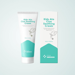 Crème pour les mains, lotion coréenne K-Beauty Paul Medison Kids Ato Cica Soothing Cream 100ml, fabriquée en Corée, offres éclair, soins de la peau - Product Image 3