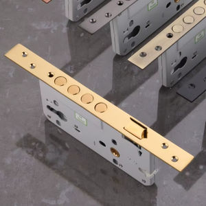 เกรดมืออาชีพ 60x85  ประตูเหล็กสแตนเลสเกรดหนัก  สีบรอนซ์โบราณ สำหรับประตูไม้ทางเข้า - Product Image 3