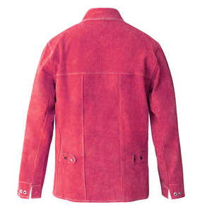Chaquetas de Soldadura de Cuero Resistentes al Fuego, Ropa de Seguridad para Soldadores, Chaqueta de Trabajo de Manga Larga 2026 - Product Image 2