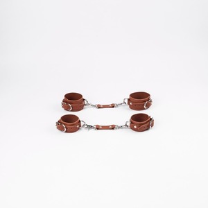 Kit de 11 Pièces de Contraintes en Cuir Véritable avec Quincaillerie en Laiton Massif – Ensembles de Bondage Premium – Produits en Gros RTTS-0036 - Product Image 2