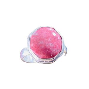 925 Sterling Silver <b>Statement</b> <b>Ring</b> for Women Handmade Healing Crystals Jewelry Bezel Setting Classic Style Perfect Gift for Her - Product Image 1