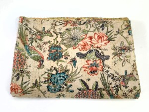 Couverture matelassée artisanale à motifs imprimés en relief couleur saumon foncé, 100 % coton, écologique, pour usage hôtelier, couvre-lit de luxe surdimensionné - Product Image 6