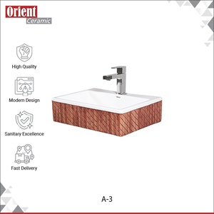 Últimas Existencias Disponibles de Lavabos de Cerámica Blanca de Diseño Personalizado para Baño, a Bajo Precio - Product Image 2