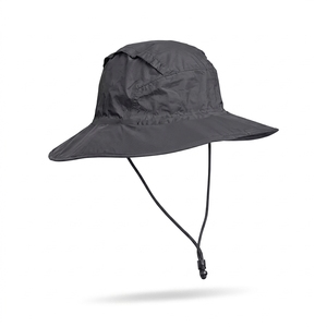 Adjustable Wide Brim Bucket <b>Hat</b> Nylon Mesh Unisex Outdoor Casual Solid Color Adult Spring <b>Summer</b> - Product Image 6