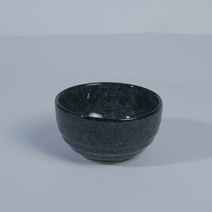 New Arrival Blue Glazed Ceramic Small Bowl 11x6cm Japanese Style for Rice Soup Dessert Restaurant Use - Product Image 6