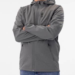 Veste softshell homme personnalisée, légère, de haute qualité, imperméable, taille et couleur sur mesure, en vente - Product Image 1