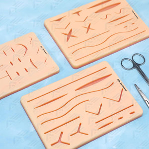 Para estudiantes de medicina veterinaria, almohadilla y Kit de práctica de sutura de acero inoxidable, difícil de romper para enfermeras veterinarias, Kit de sutura - Product Image 3