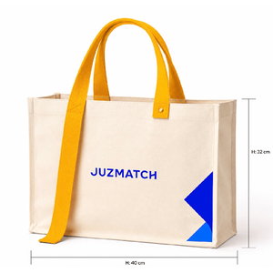 Custom Logo Cotton <b>Tote</b> <b>Bag</b> Flat <b>Canvas</b> 12 oz Embroidered for Corporate Gift Event Merch Low MOQ Made in Thailand - Product Image 6