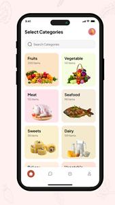 Application de livraison d'épicerie pour des achats faciles, des paiements sécurisés, un suivi des commandes en temps réel, des offres et une livraison à domicile. - Product Image 2