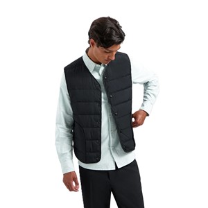 Mens Casual Quilted <b>Body</b> <b>Warmer</b> Vest Jacket With Comfortable Fit And Durable Outdoor Streetwear Style - Product Image 4