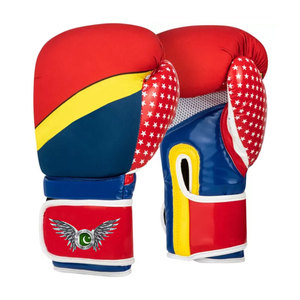 Competition Practice PU Leather Boxing Gloves with Multi Layer <b>Foam</b> <b>Padding</b> Wholesale Supplier Custom Logo Boxing Gloves - Product Image 1