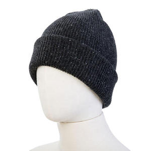 <b>Winter</b> Knitted Beanie Hat Solid Color Street Style Waterproof Adjustable 100% Acrylic Unisex Adult Casual - Product Image 4