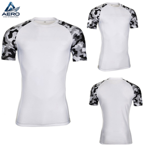 Camisetas de Compresión de Manga Corta para Entrenamiento de MMA, Diseño Sublimado, Ropa Deportiva Personalizada - Product Image 5