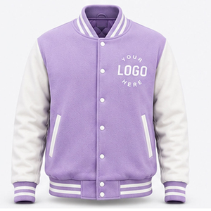 100% High Quality Men <b>Lightweight</b> Varsity <b>Jacket</b> Casual Wear Baseball Street Fashion Wear Slim Fit Baseball Varsity <b>Jacket</b> - Product Image 1